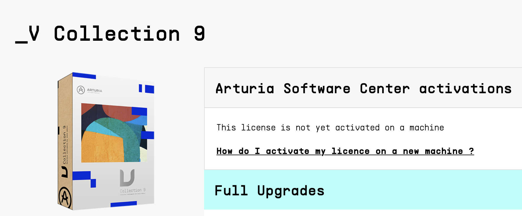 Arturia Arturia V Collection 9